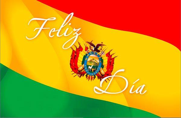 bnadera Aniversario de Bolivia