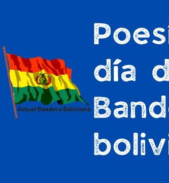 Poesías día de la Bandera boliviana